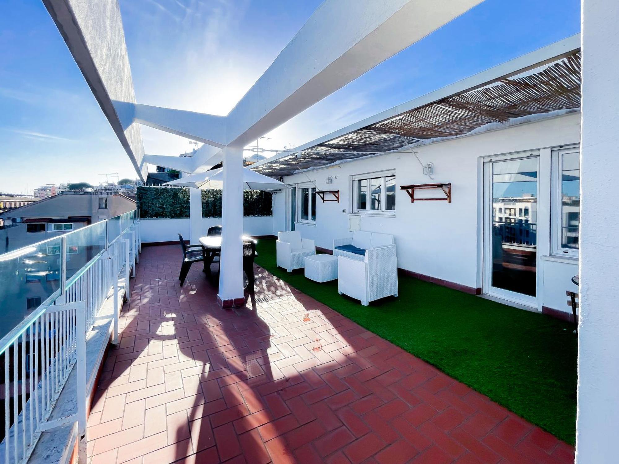 Vila La Terrazza Imperiale Řím Exteriér fotografie