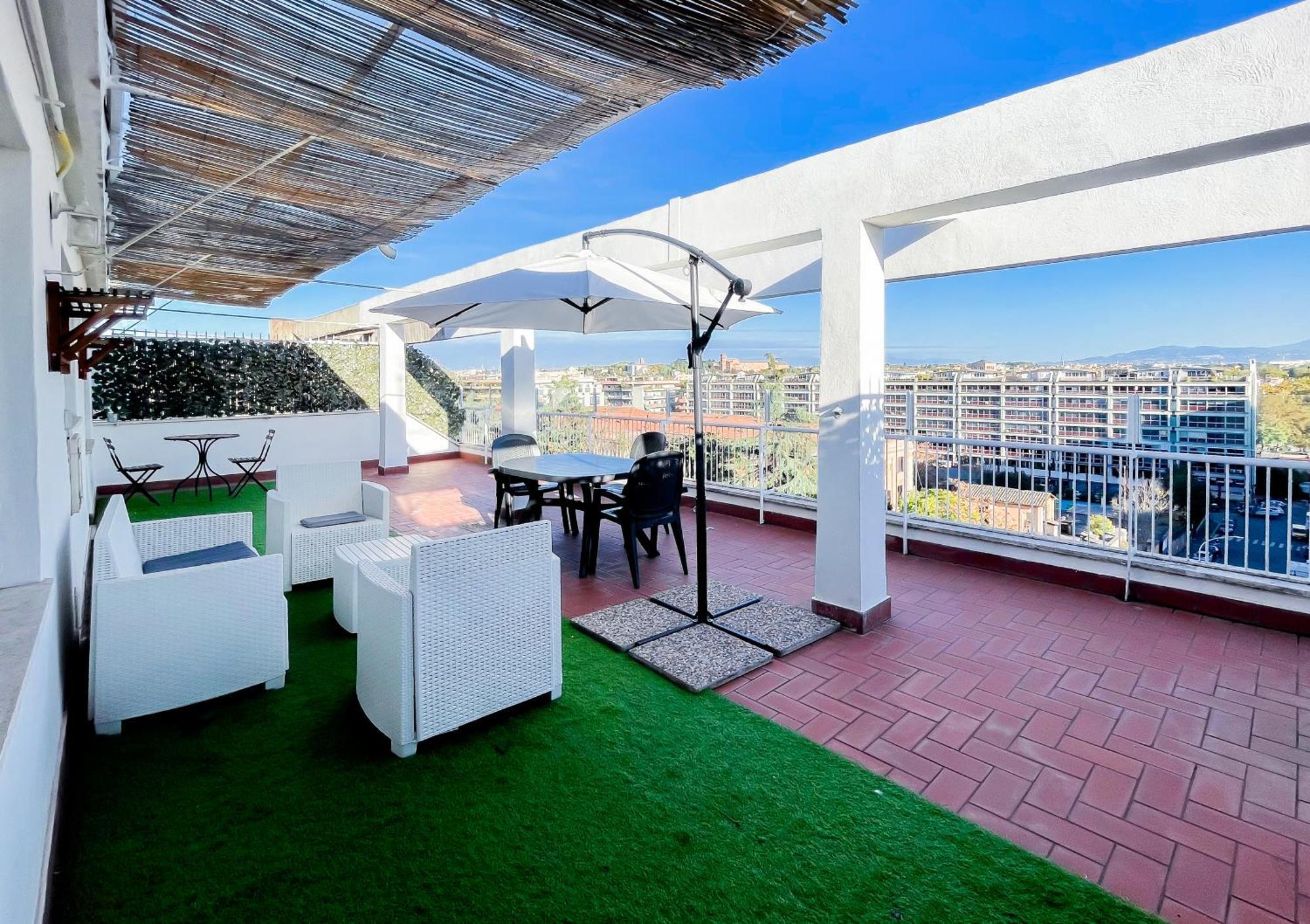 Vila La Terrazza Imperiale Řím Exteriér fotografie